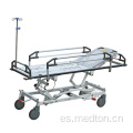 Cama de emergencia de aluminio y acero para transporte de pacientes